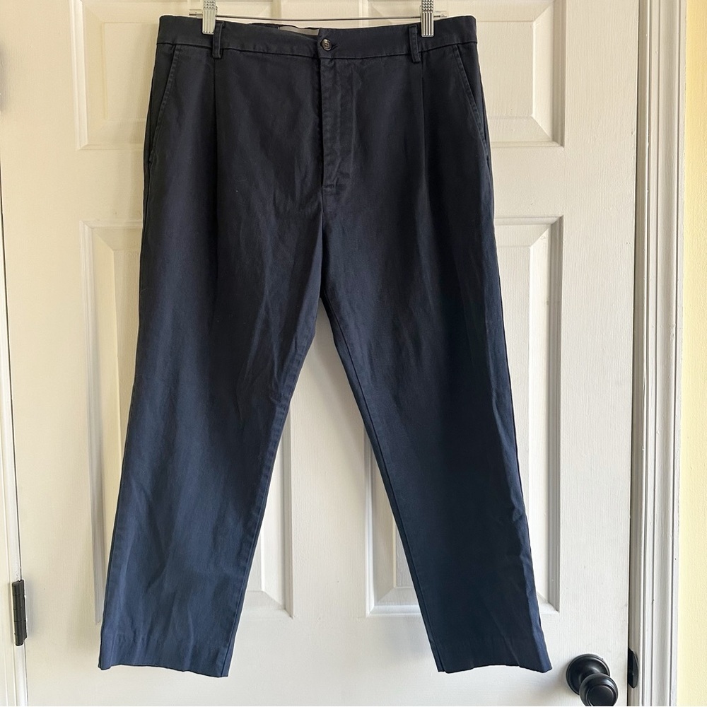 Vetements Mens Chino Pants Navy Blue Italy Size 52‎ US 36